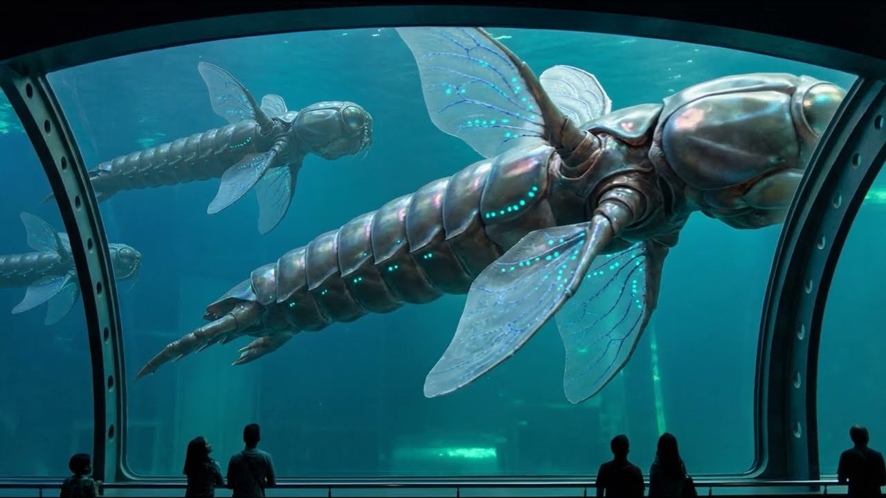 未知の巨大海洋生物館 #ai #巨大生物 #水族館