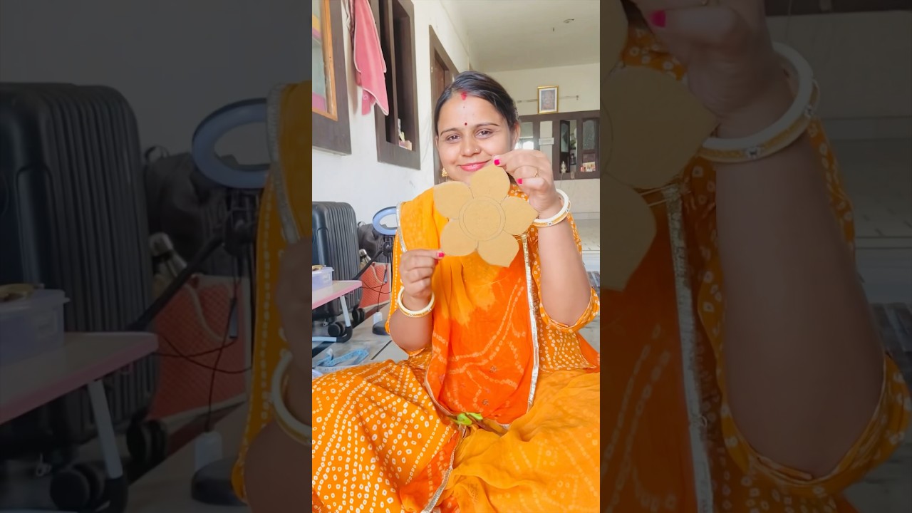 Making a diya stand for Laxmipujan /how to make a diya stand for laxmipujan at home#diwalidecoration