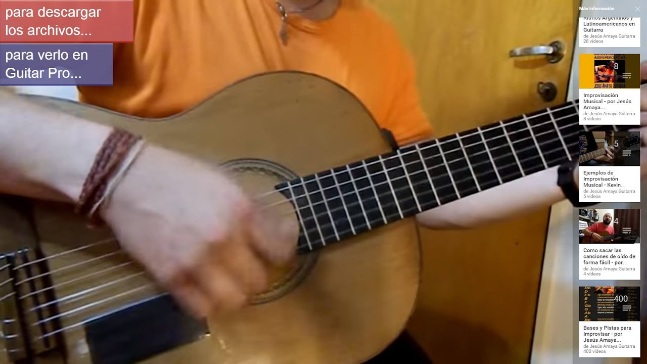 Tocar Malambo Sureño (tutorial) Jesús Amaya...