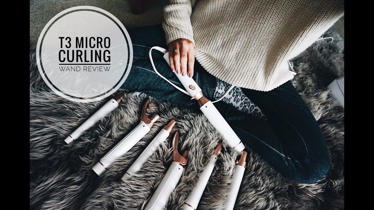 How I Curl My Hair: T3 Curling Iron Review | Karina Style Diaries