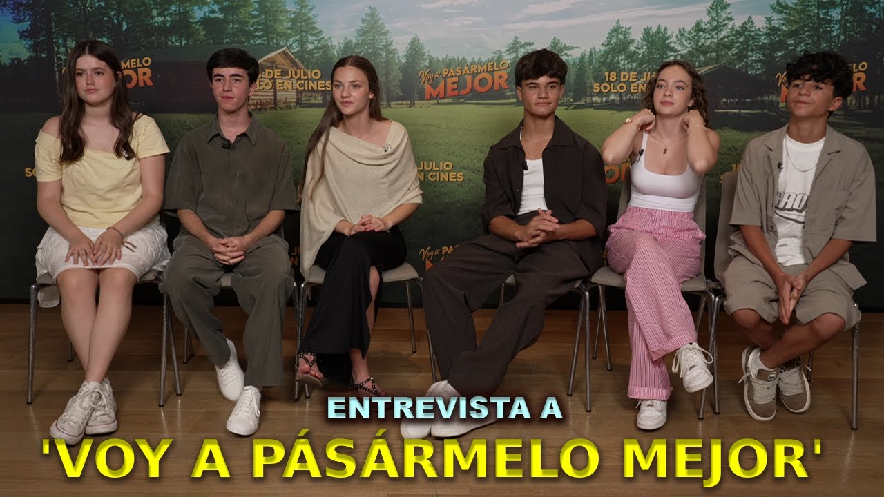 Los Lunes Seriéfilos - Entrevista a los protagonistas de 'Voy a pasármelo mejor'