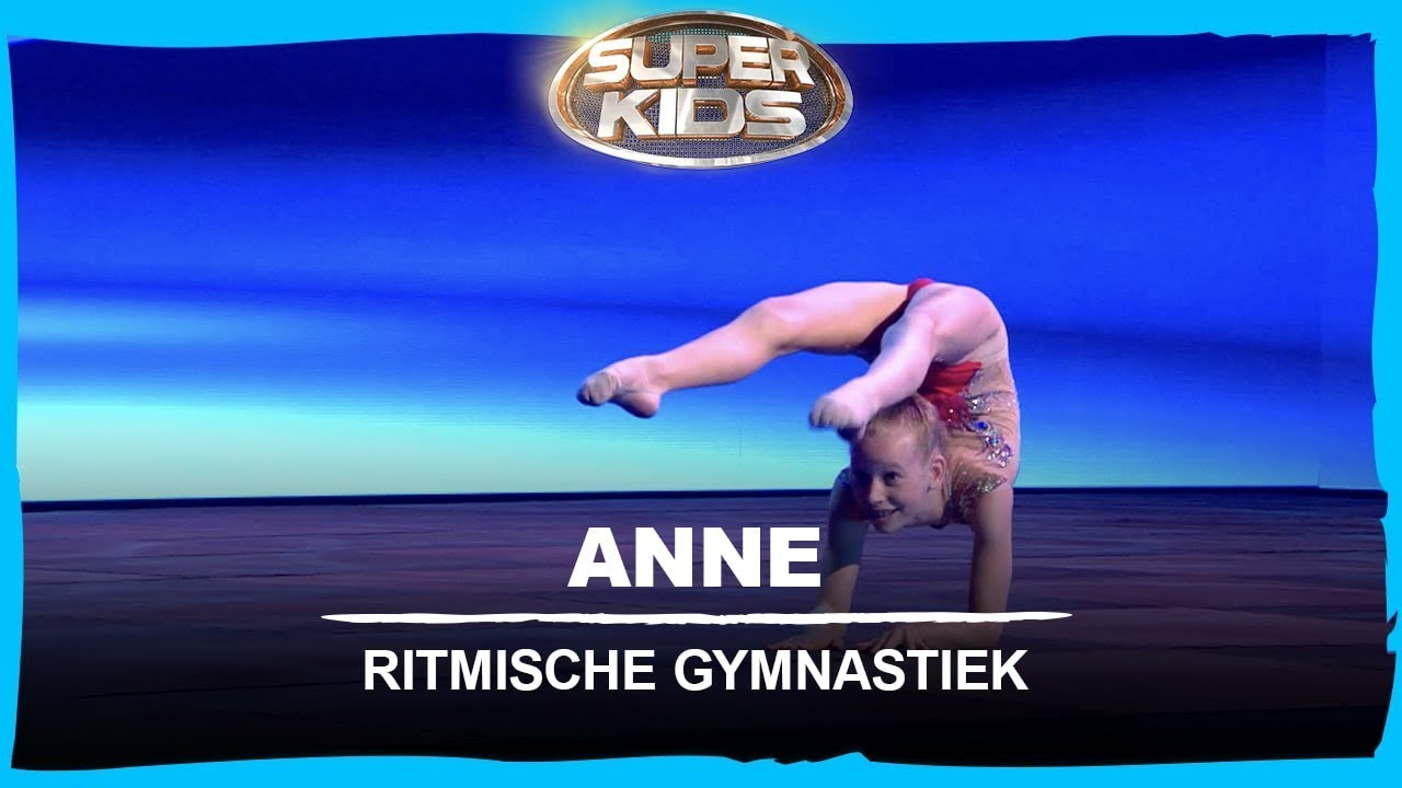 FINALE: De lenige Anne doet aan ritmische gymnastiek! | Elastic Heart  | Superkids