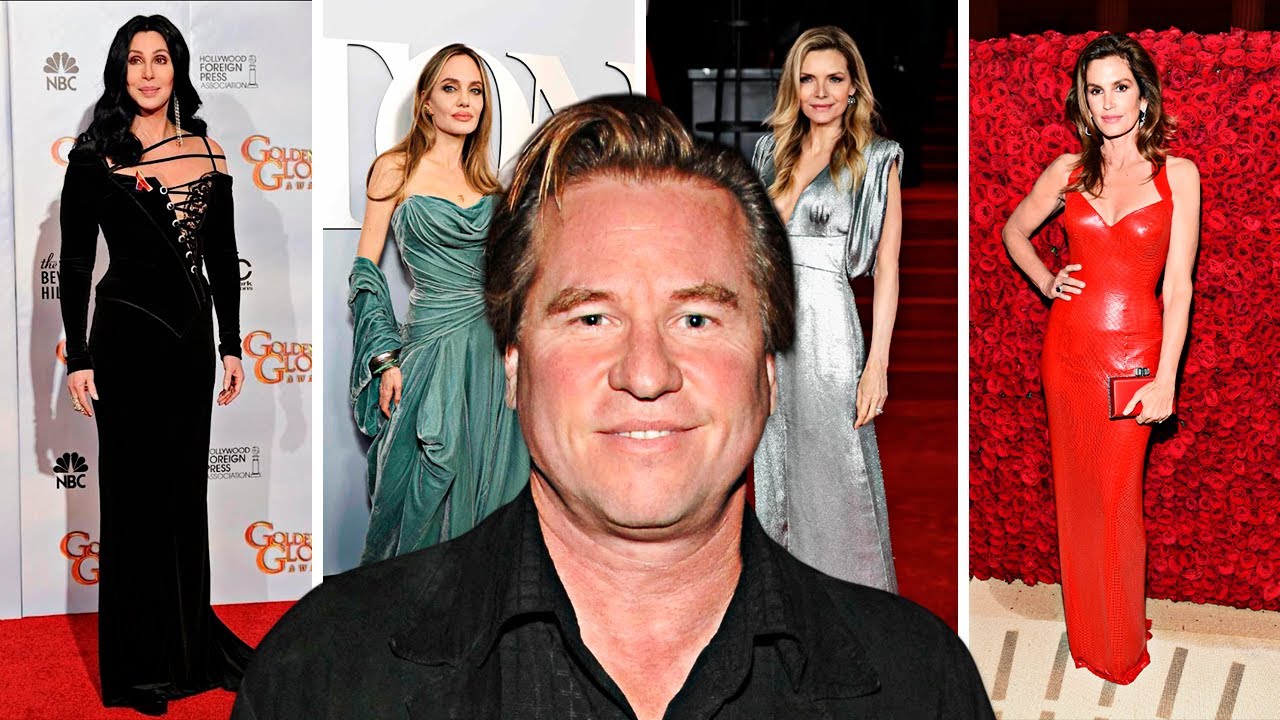 Val Kilmer- All Girlfriends (1982-Present)