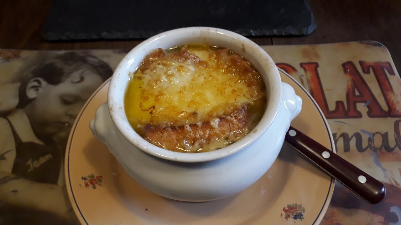 SOUPE à L’OIGNON GRATINÉE façon POPOTE