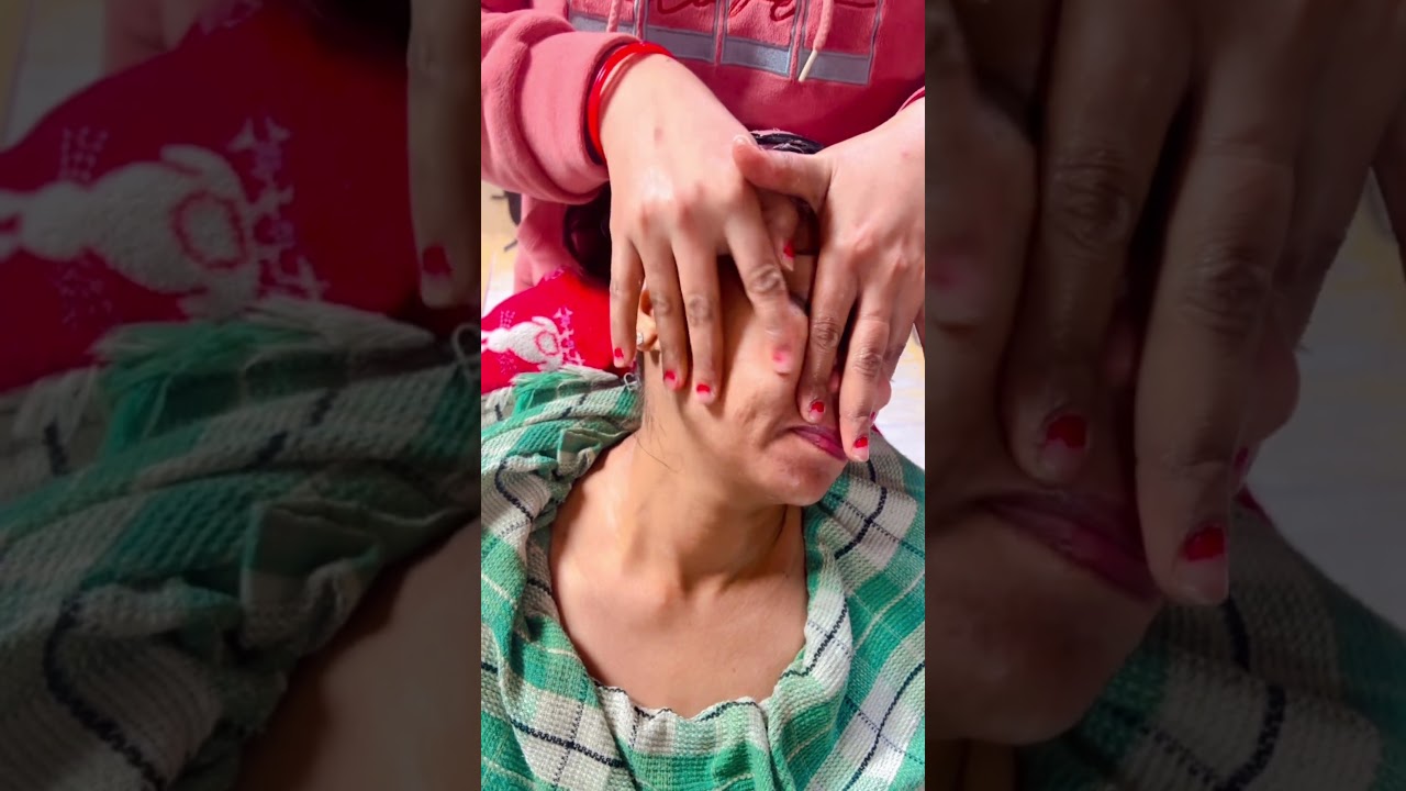 facial massage 💆‍♀️….