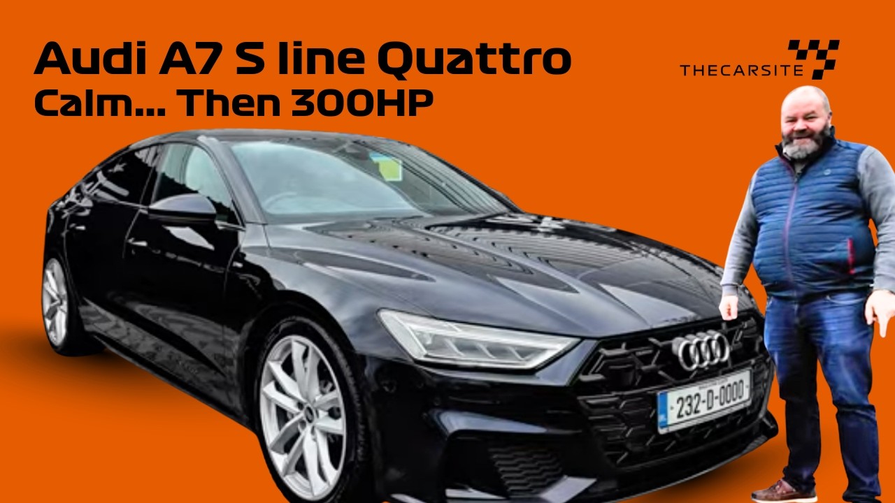 Audi A7 S line Quattro Review – 300HP Plug-In Hybrid That Turns Heads