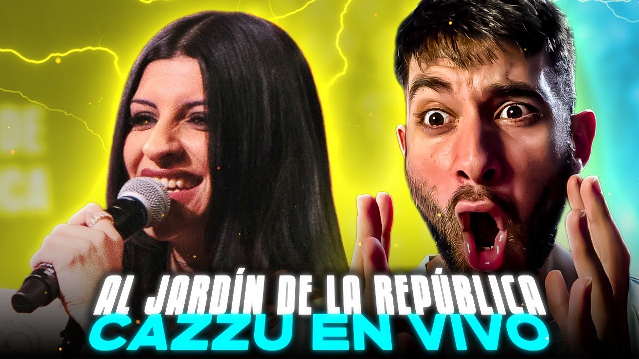 REACCION a CAZZU - Al Jardín de la República (En Vivo - Teatro Colón) | Gracias Mercedes [OLGA]
