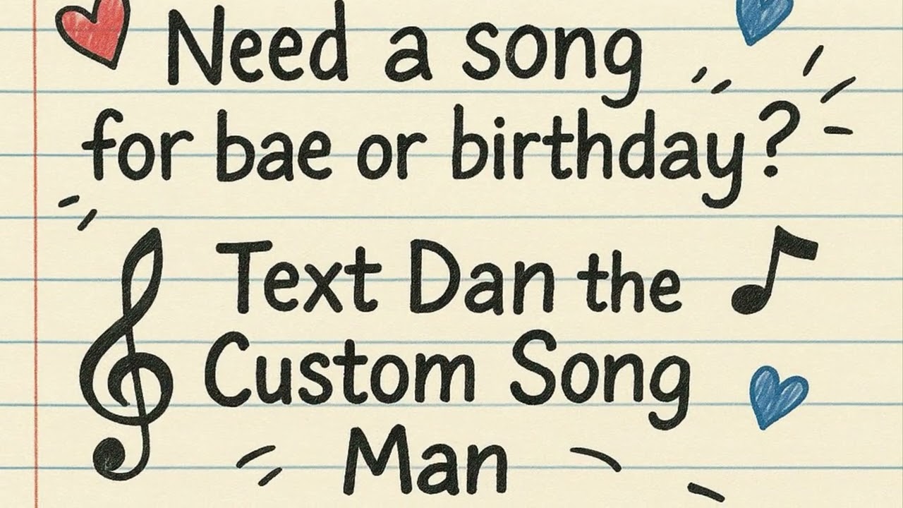 Create your own Custom Song! #custombirthdaysongs