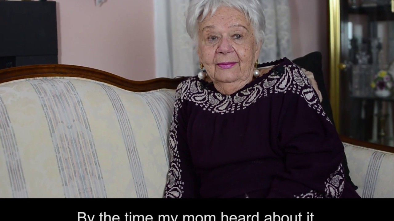 A Holocaust survivor's story: the Bielski Brothers saved her life - 2019 #WeRemember Campaign