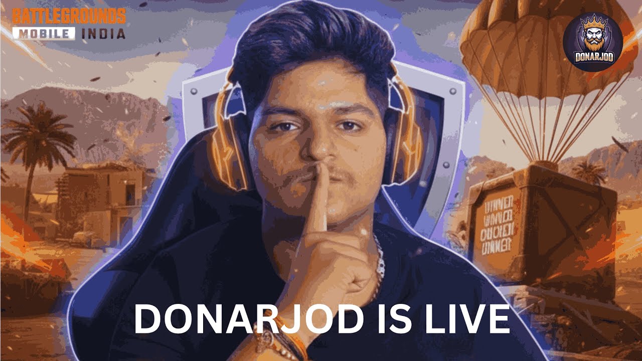 Donarjod's INSANE BGMI Livestream! High Kills & Chicken Dinners