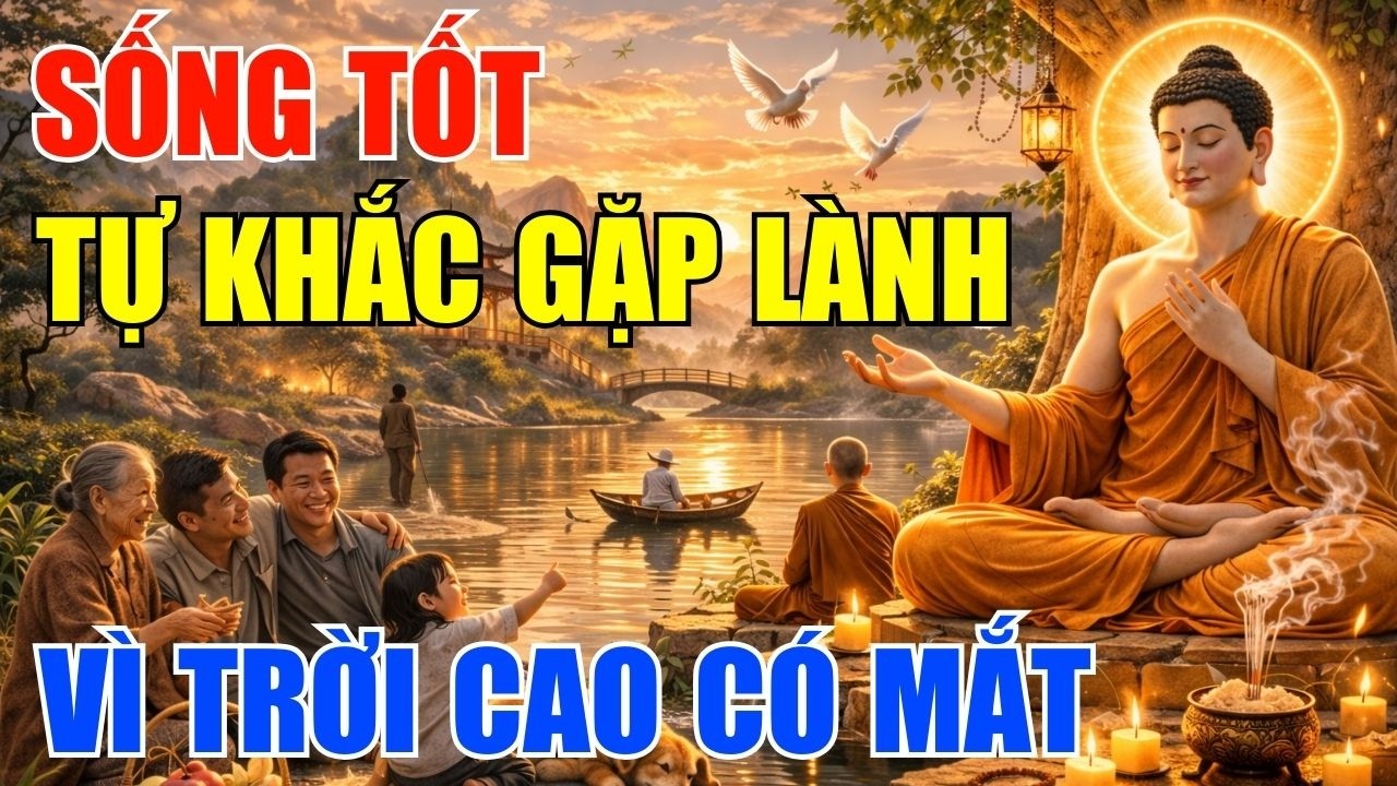 Không Cần Tranh Hơn Thua - Lời Phật Dạy Sống Tốt Tự Khắc Gặp Lành, Trời Cao Có Mắt!