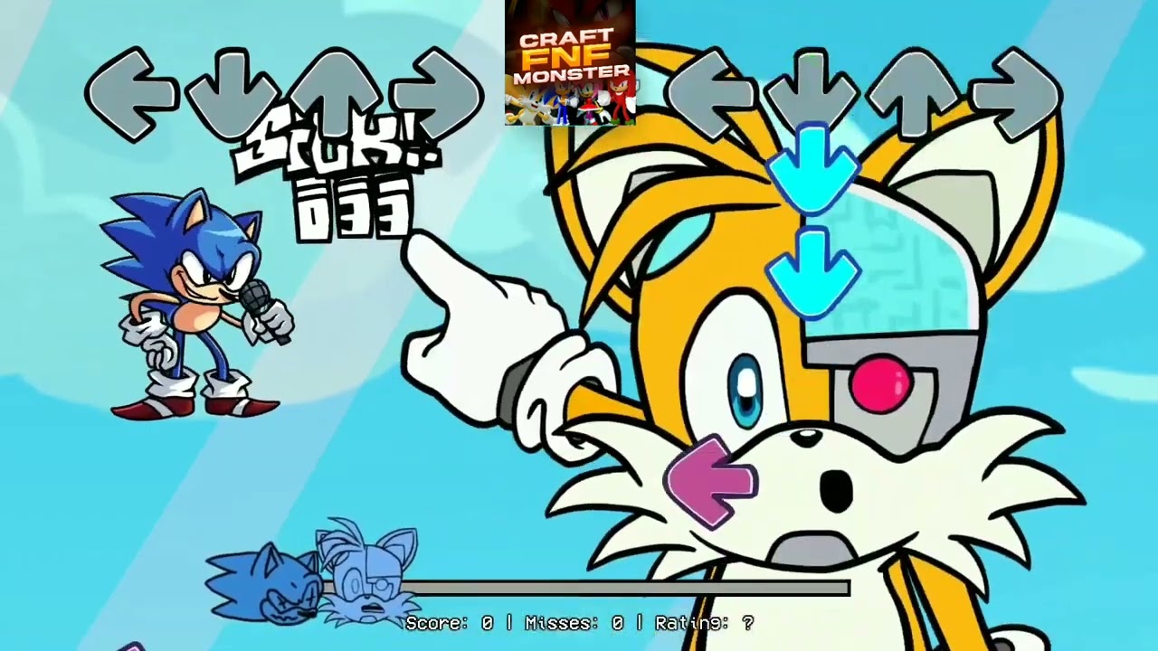 Friday Night Funkin'. Cyborg 🆚 Birdie. Sonic 🆚 Tails. Guys Look A Birdie Song. FNF Mod