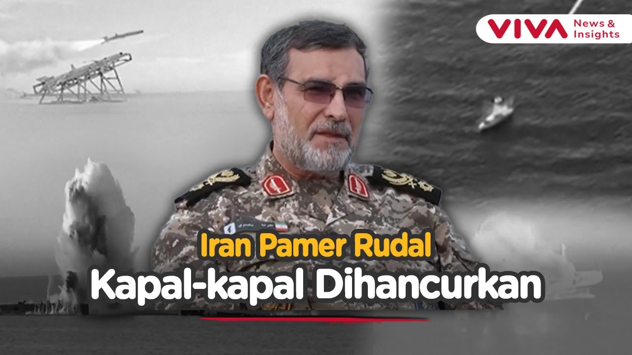Iran Tembakkan Puluhan Rudal! Latihan Militer Besar di Teluk Oman