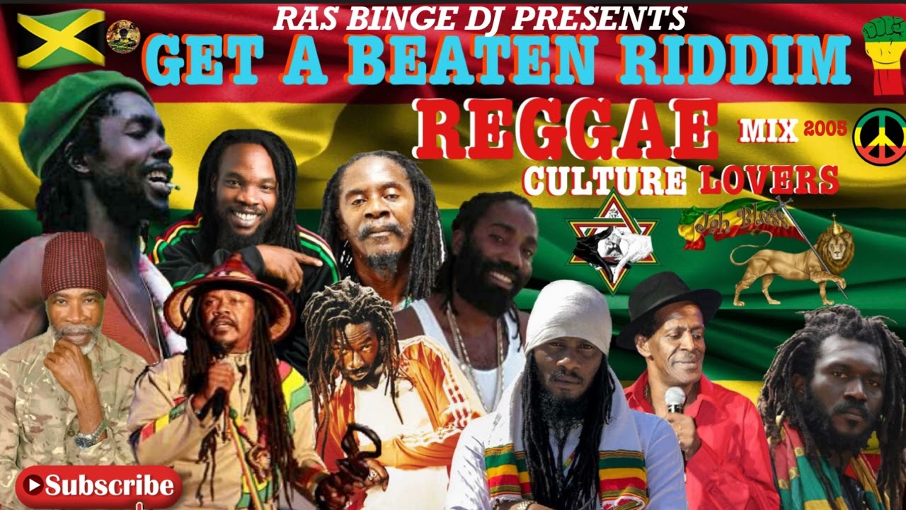 REGGAE RIDDIM MIX MUST GET A BEATEN Ft. PETER TOSH, BUJU, BUSHMAN, LUCIANO, GREGORY, CHEZIDEK & MORE