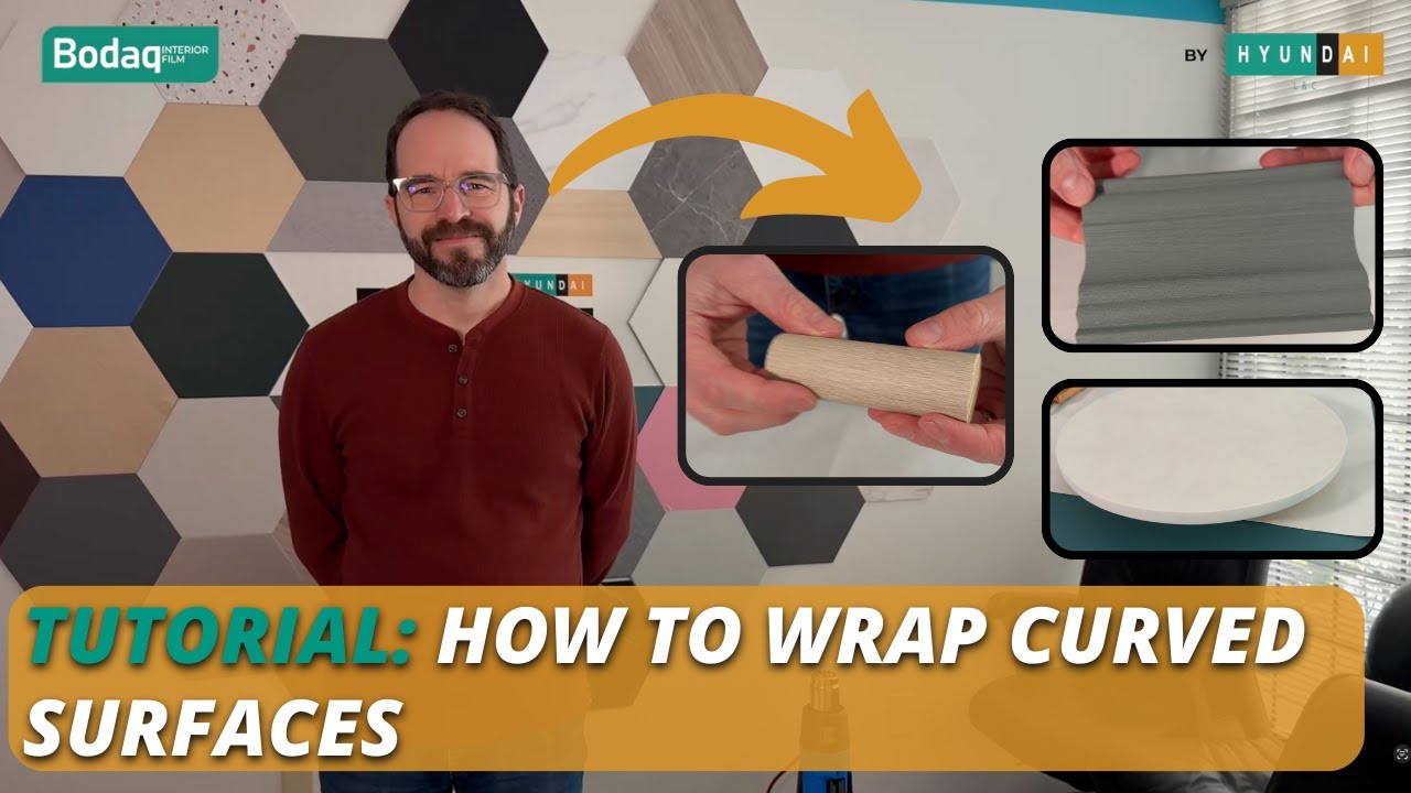 How to Wrap Curved Surfaces with Bodaq Interior Film | Step-by-Step Tutorial
