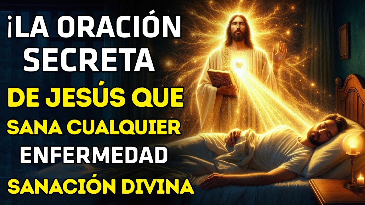 ¡LA ORACIÓN SECRETA DE JESÚS QUE SANA CUALQUIER ENFERMEDAD AL INSTANTE | Oración Revelada por Jesús!