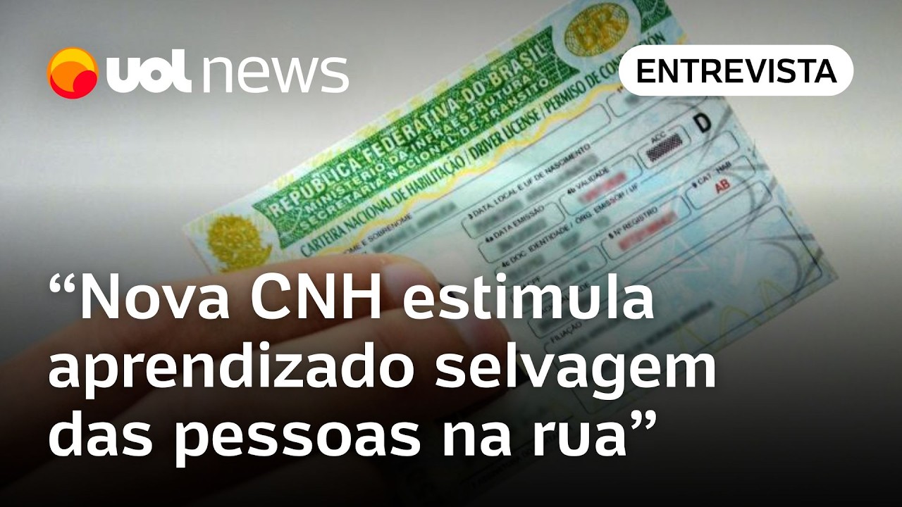 Nova CNH estimular&aacute; o aprendizado selvagem das pessoas na rua, avalia especialista em Transportes