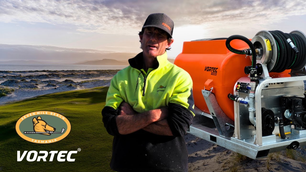 VORTEC® VX2000 Hydromulcher | 7 Mile Beach Golf Course Testimonial, Mat Goggin, Anthony Toogood