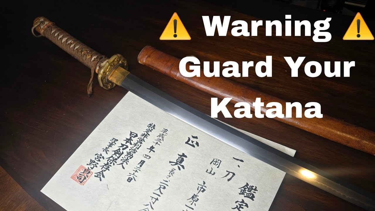 WW2 Japanese Katana -- A Cautionary Tale