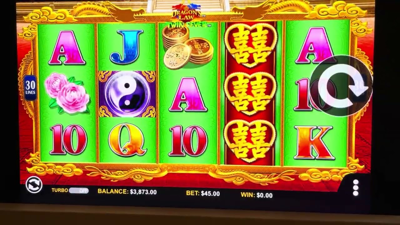 Playing Slots For Fun Ep 270 - Dragon Laws, Twin Fever 