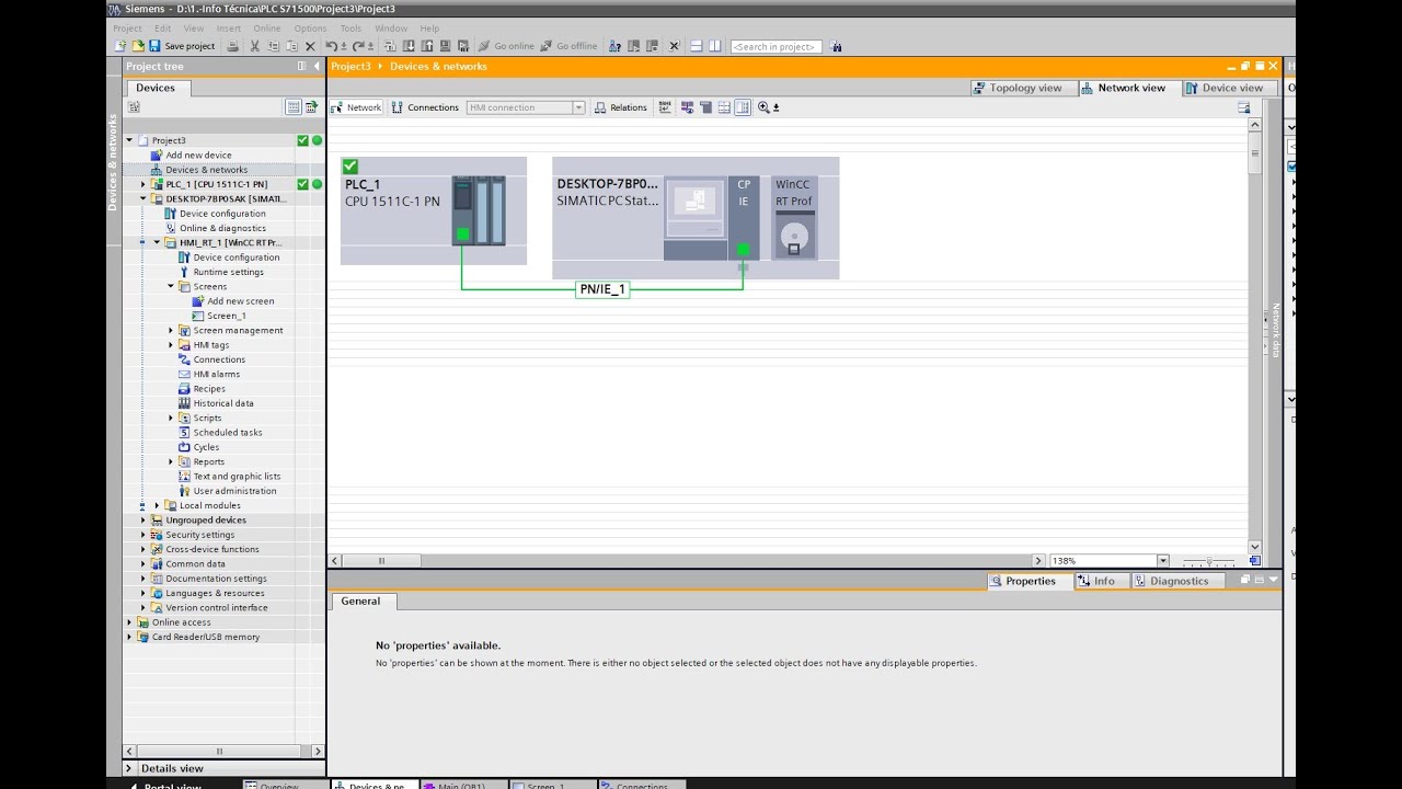WinCC RunTime Profesional V17 Configuración Básica parte 1