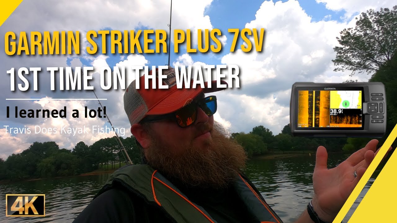 Garmin Striker Plus 7SV на воде — первый опыт, уроки усвоены