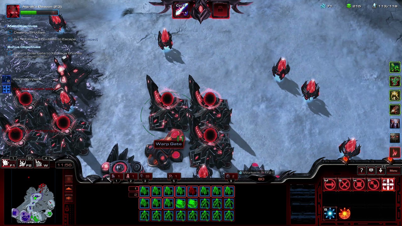 StarCraft II Co-op: Brutal+6 with Alarak and Zagara
