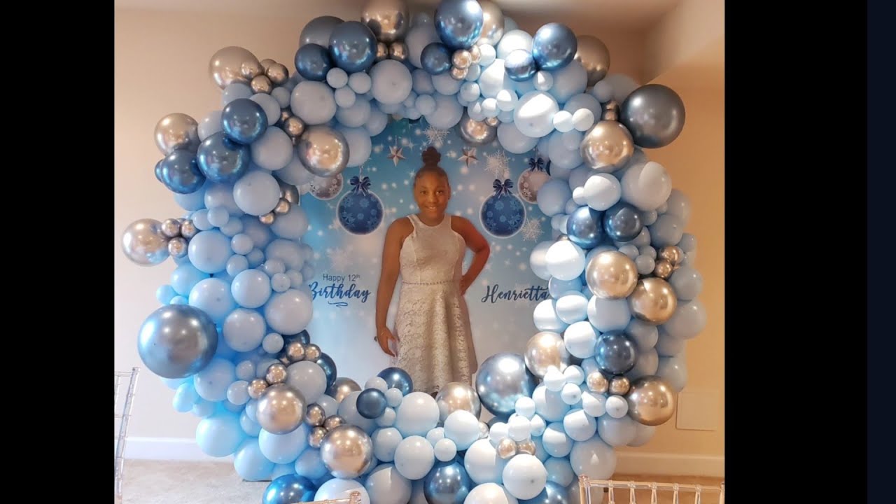 Round Balloon Arch tutorial | How to | Balloon Garland