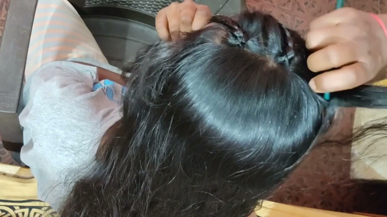 Beautiful Party Wear Hairstyle ll Long Hair Hairstyle