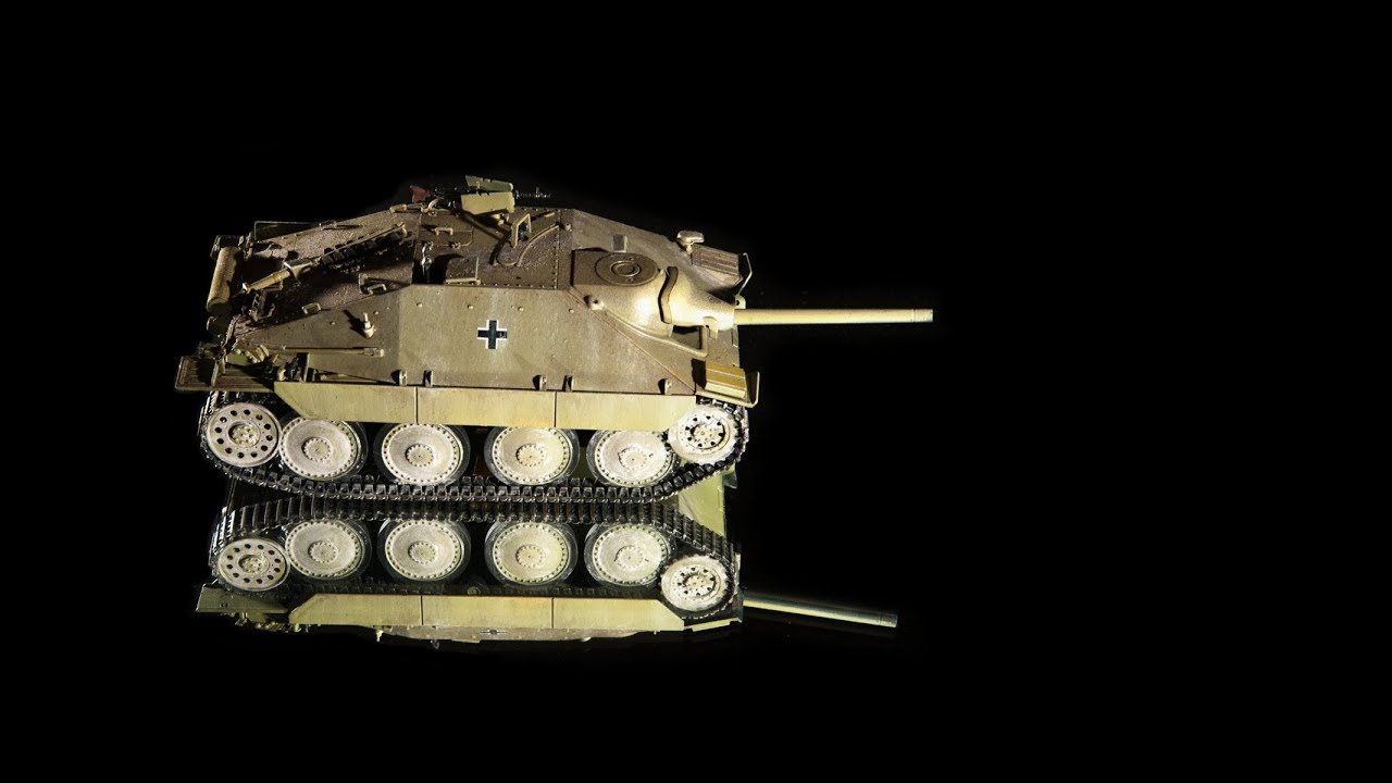 Academy 1/35 - Jagdpanzer 38(t), Hetzer, early version - build review