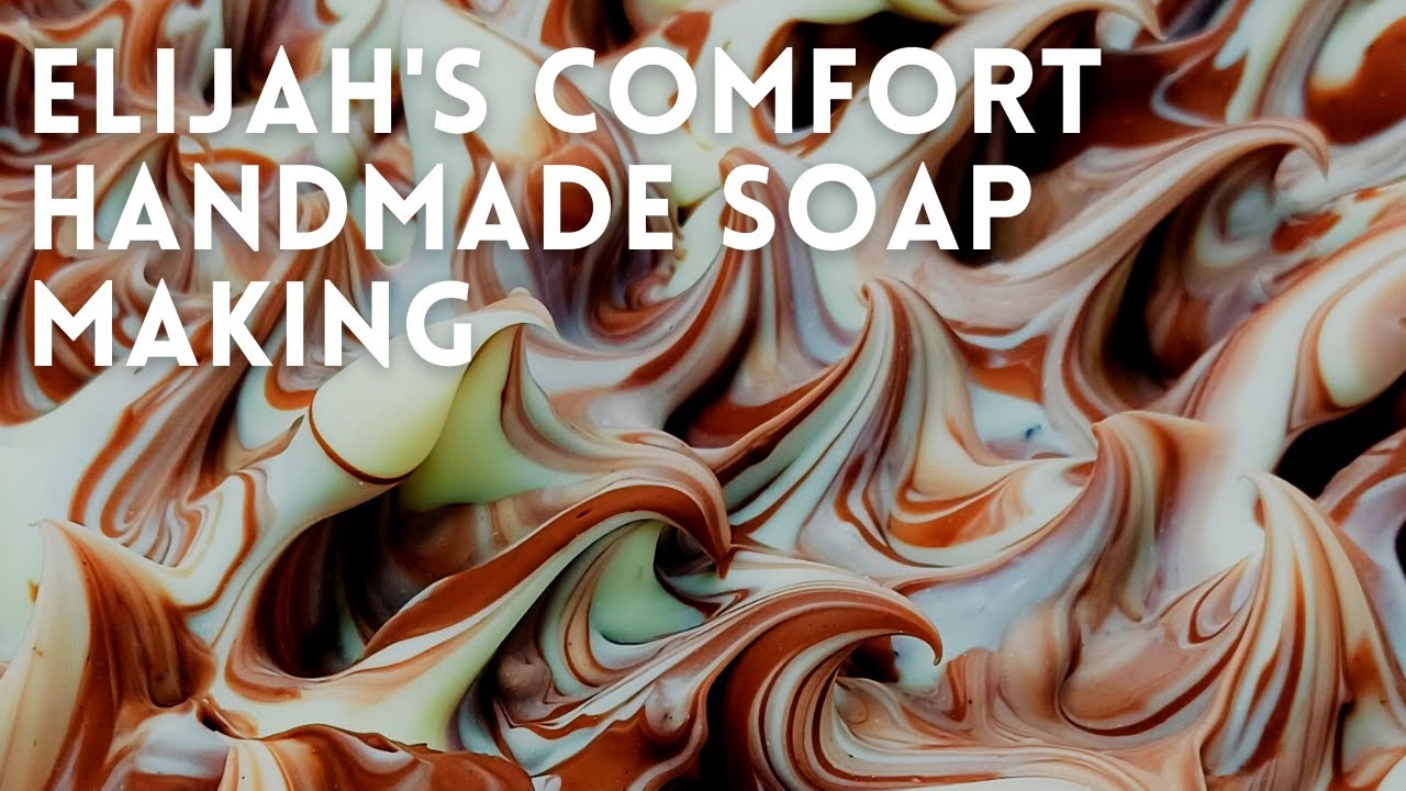 10kg Elijah's Comfort soap with clay | Tiggy Makes Soap | Big batch soap making | whippet puppy!
