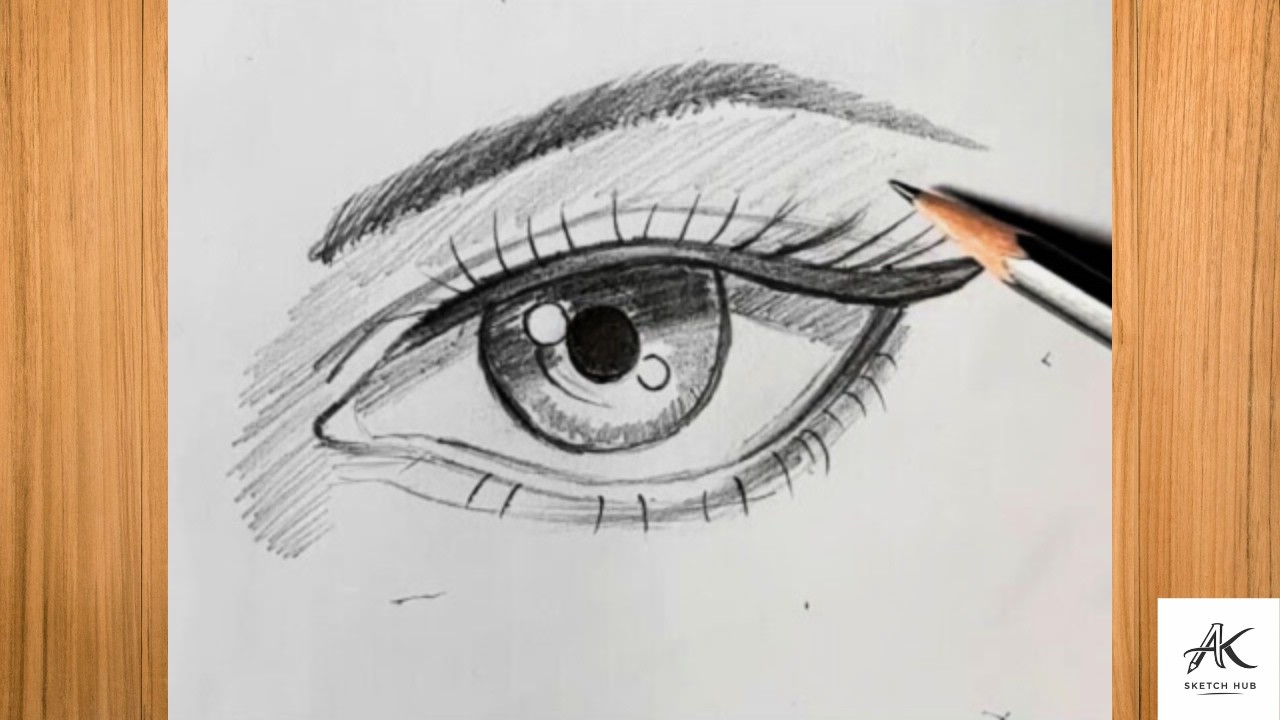 How to Draw A Realistic Eye | Step-by-Step