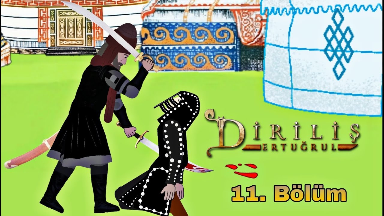 Diriliş Ertuğrul Çizgi Dizi 11. Bölüm