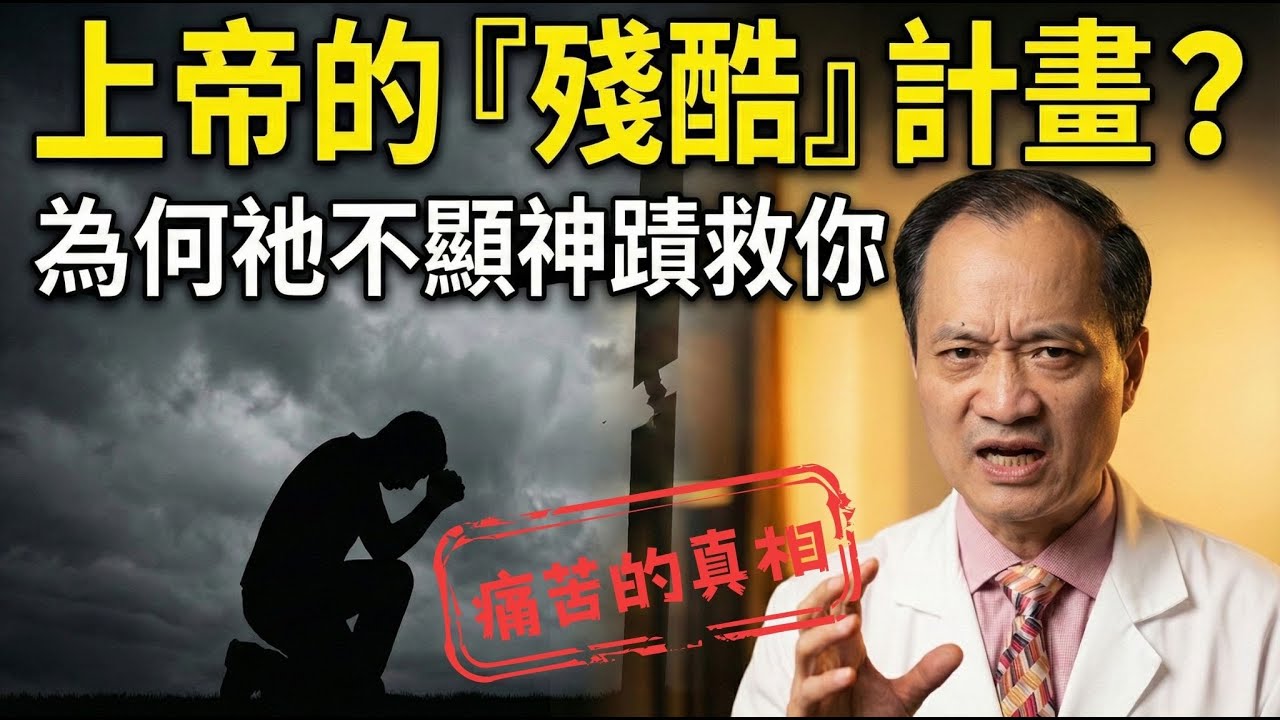 【中英雙字幕】上帝是故意的？頂尖哈佛醫生揭秘：為什麼祂寧願讓你受苦，也不願直接「顯神蹟」｜信仰觀點｜衛理學教授Sean McDowell與王明旭醫師訪談精華Part.4