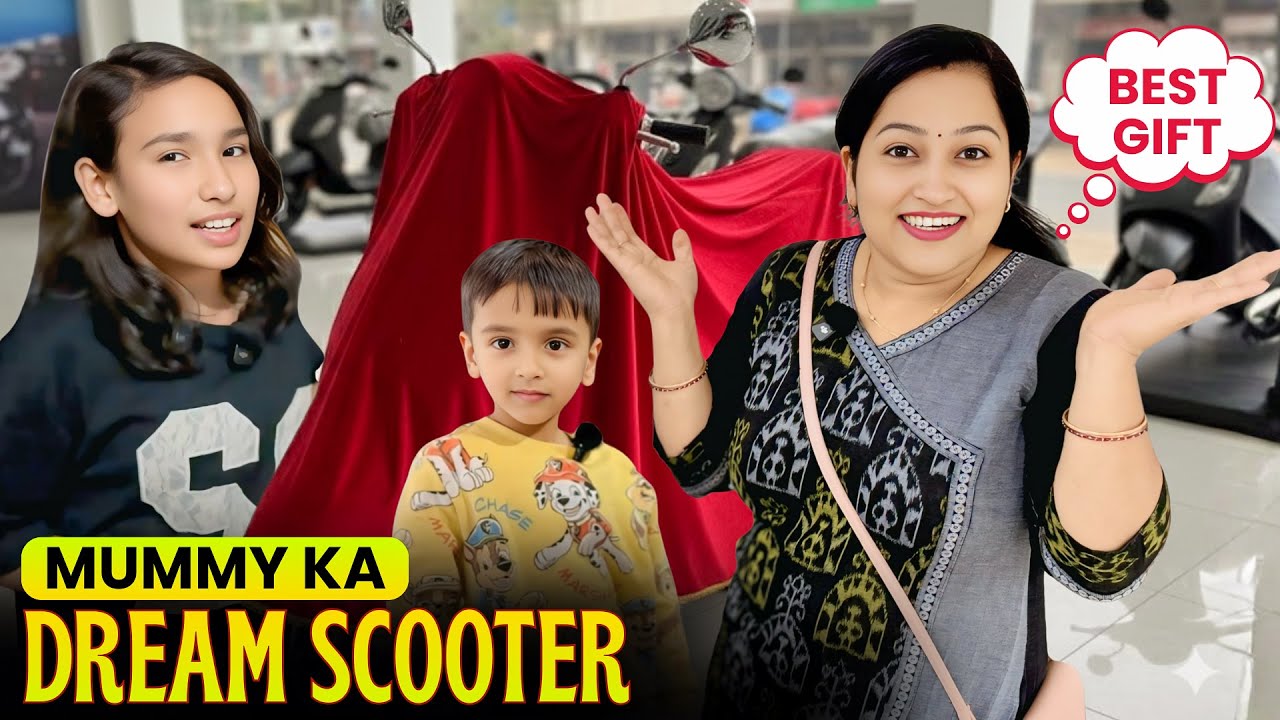 Mummy Ko Mila Unka Dream Scooter ! Best Surprise Ever 💖
