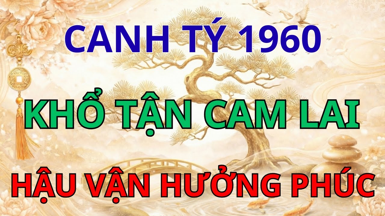 Canh Tý 1960: Khổ Tận Cam Lai, Hậu Vận Hưởng Đại Phúc Nếu Biết Sớm 7 Điều Này.