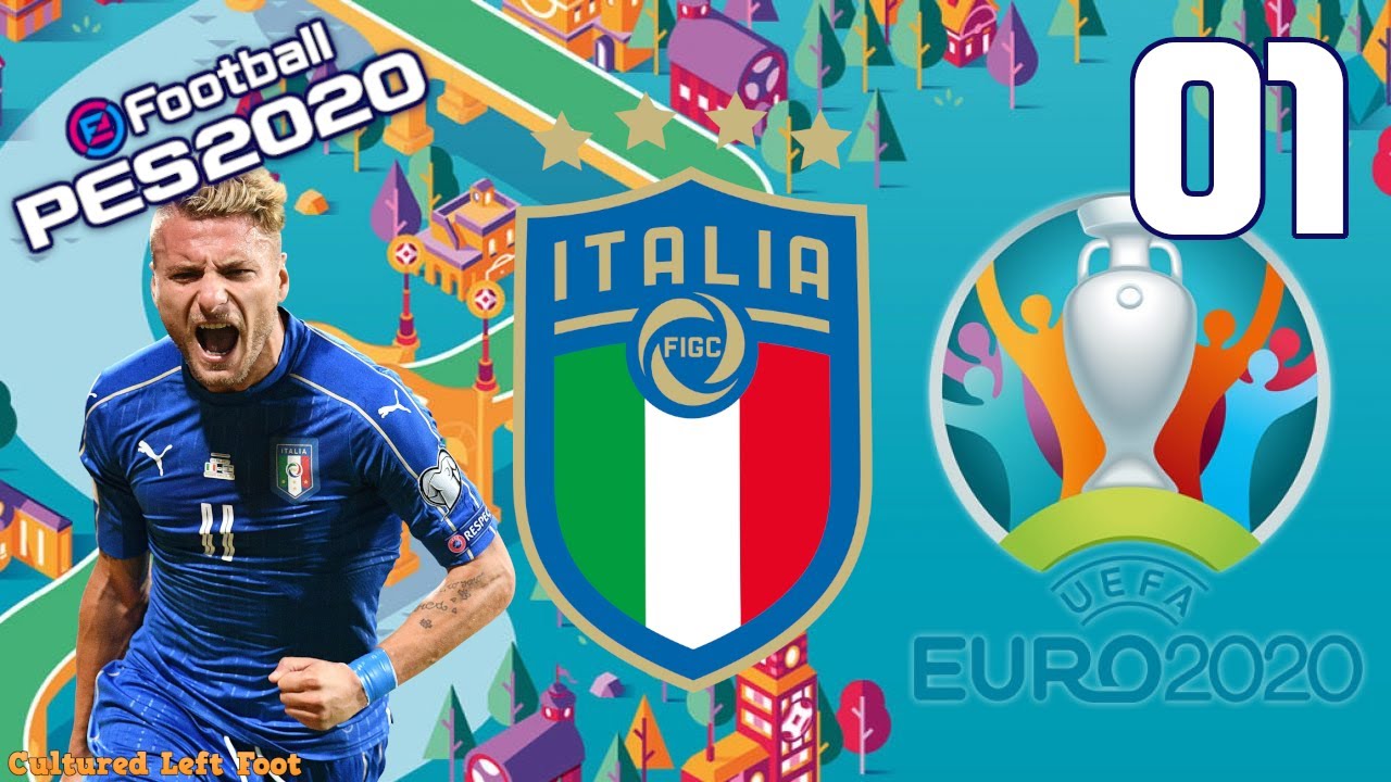 PES 2020 | Euro 2020 ITALY FULL PLAYTHROUGH | The Italian (Disaster) Job | Episode 1 | Group Stage