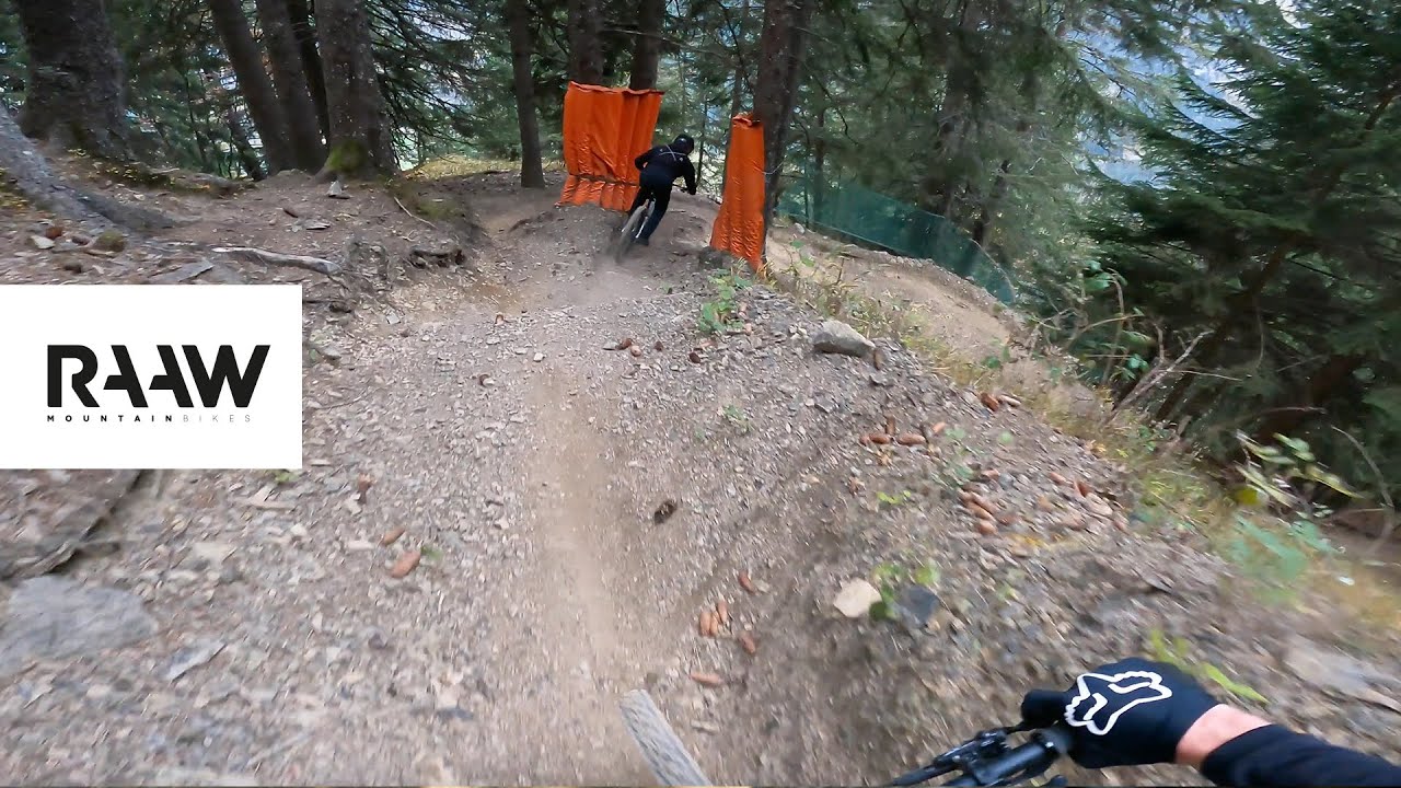RAAW Laps in Champery with Dan & Ruben | RAAW Mountain Bikes