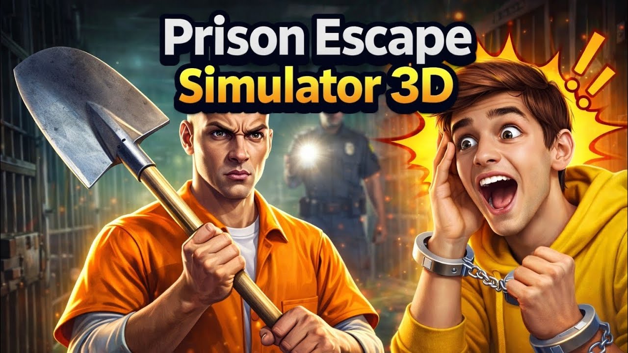 Prison Escape Simulator 3D in Hindi 😱 | Jail Se Bhaagne Ka Mission | Vortex Gamer