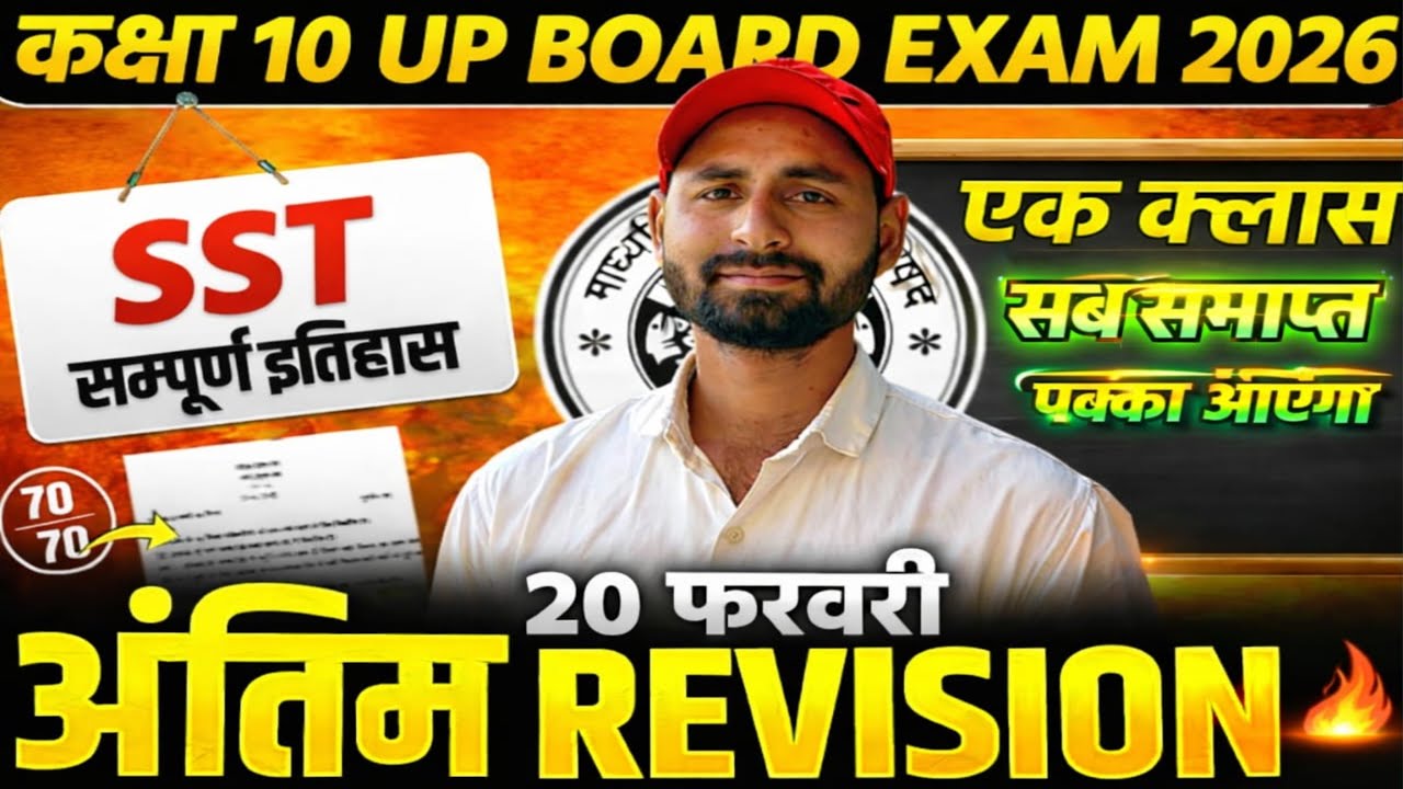 UP Board Class 10 Social Science 2026 | Map Work Most Important Questions 🔥 | यही आएगा पेपर में