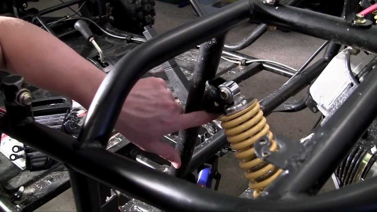 How to Build a Go Kart - 20 - Rear Struts (the easy way)