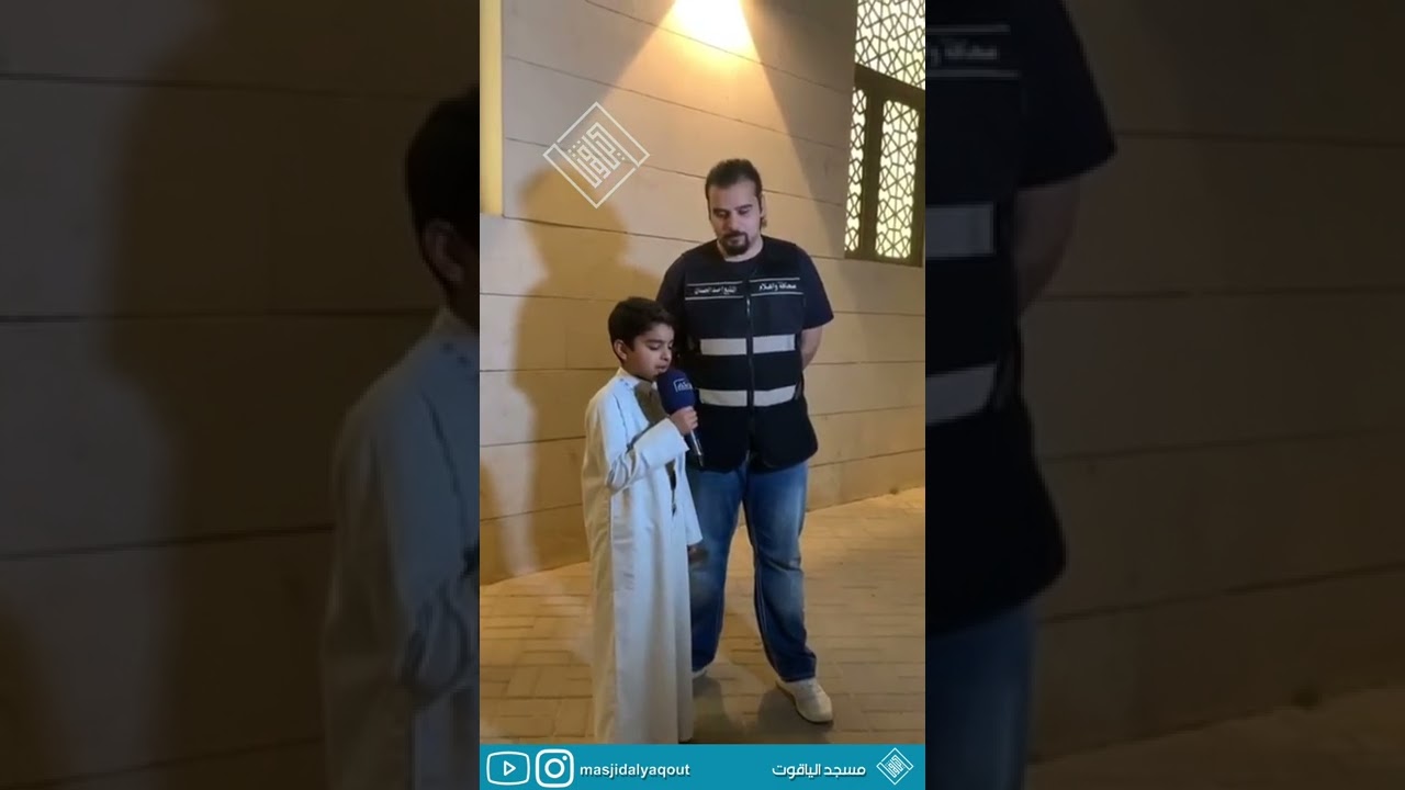من الذاكرة: ليلة ٢٧ رمضان ١٤٤٣ - مقابلة تلفزيونية مع ولدنا عثمان الحداد الله يحفظه ❤️