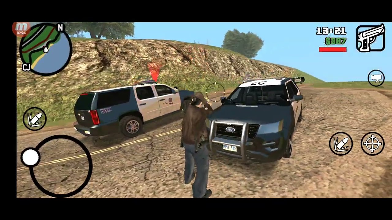GTA:SA LSSD & LSPD Pursuit (Android 11)