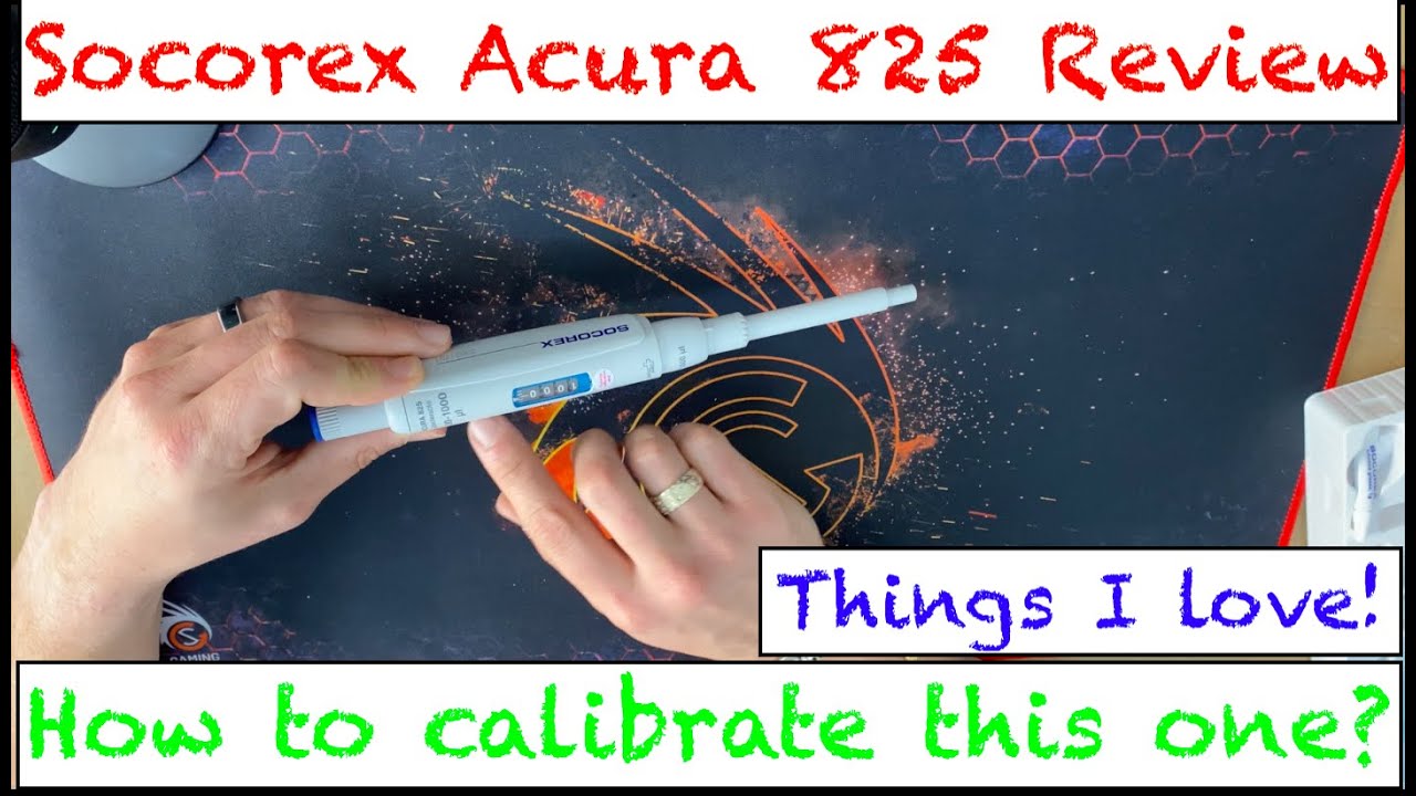 Socorex Acura 825 Pipette Review