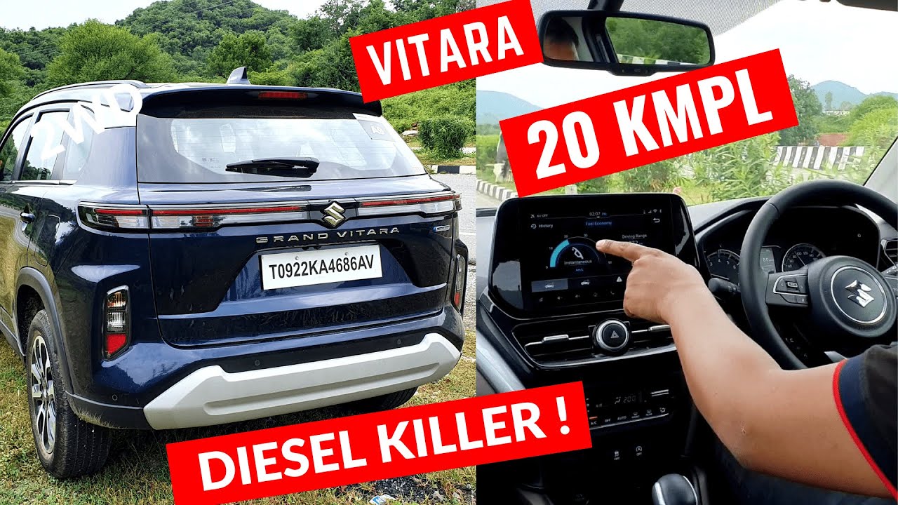 2025 Maruti Suzuki Grand Vitara Automatic Drive Test - Extra Mileage, Features | Grand Vitara 2025
