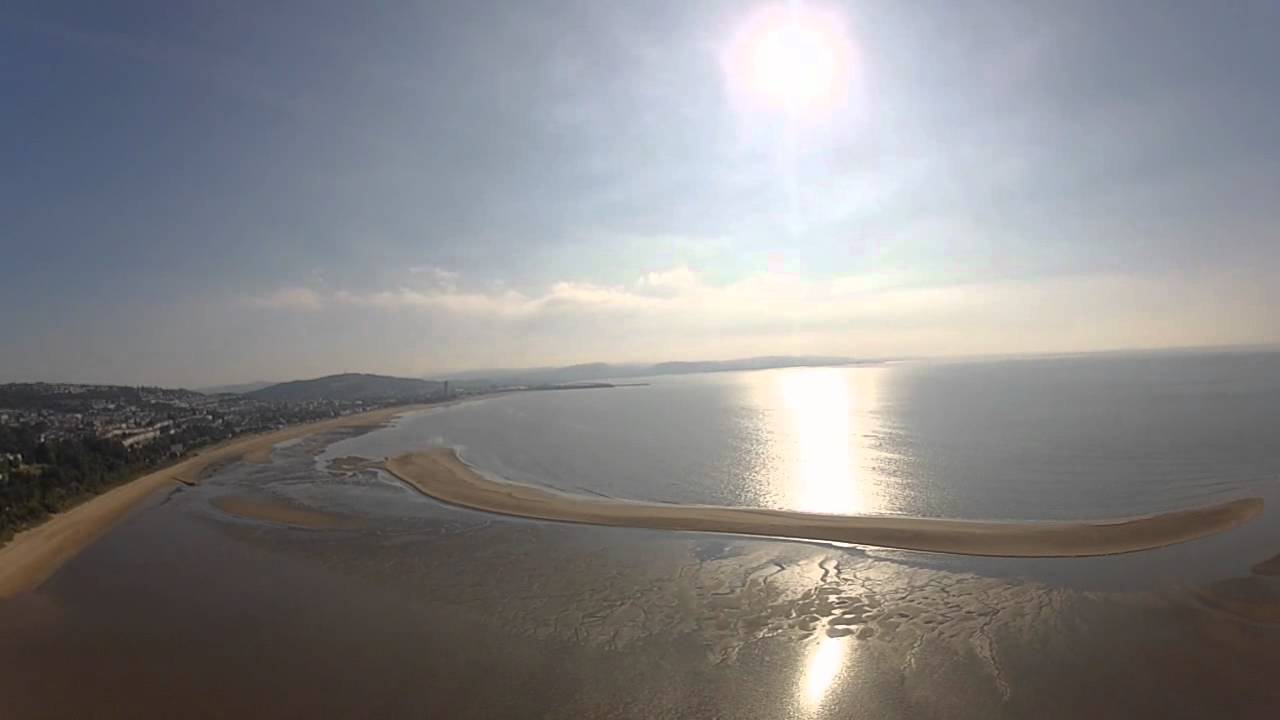 FPV Swansea Bay Scenic Swansea University Singleton Hospital