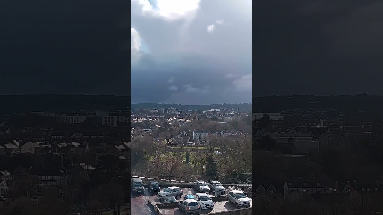 Cork today - just moments before the rain, Ireland - Cork - dziś przed deszczem, Irlandia; 