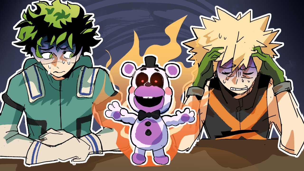 MHA Voice Actors Survive FNAF Pizzeria Simulator on Roblox!