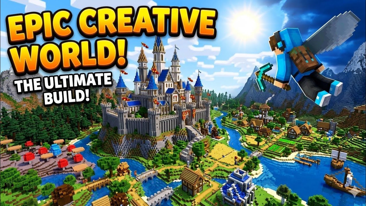 Minecraft creative world 🌎#minecraft #gaming #creative #minecraftlivestream  #minecraftcreative