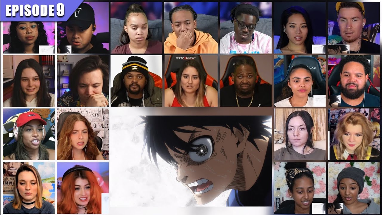 [Full Episode] Blue Lock Episode 9 Reaction Mashup | ブルーロック